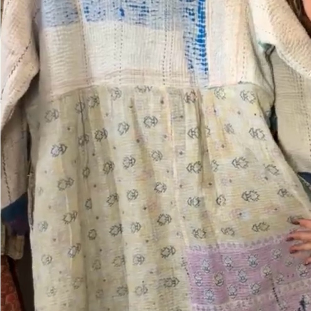 Patchwork Button-Up Women's Jacket - image 6